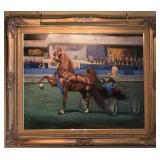 Helen Hayes 1993 Oil Painting "The Homecoming Que