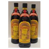 (3) Kahlua Liqueur Sealed 1 Liter Bottles