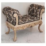 Louis XV Style Ornate Chaise Lounge