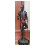 ÒSilent WarriorÓ Bronze Statue By Gary Cooley