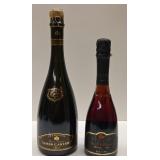 Louis Casters Champagne Brut And 2000vRosa Regale