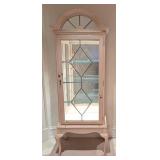 Lexington Lighted Wood Curio Cabinet