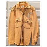Custom Chic Skins Tanned Deer Leather Collared Shi