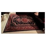 Royal Kerman Style Area Rug With Fringe