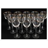 Lenox "Classic Shell" Crystal Wine Glasses
