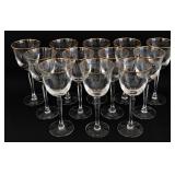 Lenox "Classic Shell" Crystal Wine Glasses