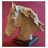 1989 Auro Balcari Horse Head Sculpture