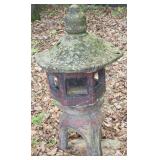 Concrete Pagoda Lantern Garden Ornament