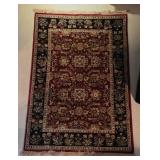 Red/Black Sakkara Oriental Rug