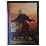 Autographed 1994 Film Poster "The Shawshank Redem