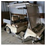 Club Car White Golf Cart