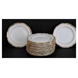 Spode Sheffield Bone Dinner Plates