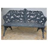 Cast Aluminum Coalbrookdale-Style Fern Pattern Pat