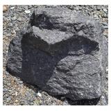 Black Granite Landscape Boulder