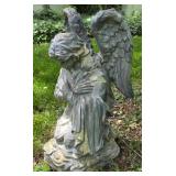 Resin Kneeling Angel Statue