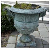 French Neoclassical-Style Bronze Urn