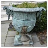 French Neoclassical-Style Bronze Urn