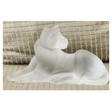 Lalique French Crystal Lion