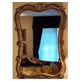 Ornate Arch Hanging Wall Mirror