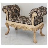 Louis XV Style Ornate Chaise Lounge