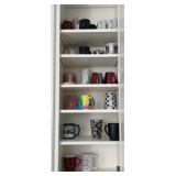 Cabinet Of Ceramic Coffee Mugs