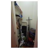 Contents Of Hall Closet Includes Vacuum,  Rooms, A