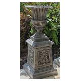 Neoclassical Cast Aluminum Urn With Venetian Style