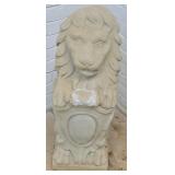 Concrete Lion Garden Statue