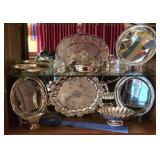 Silver Plated Awards Including K.Y. State Fair 199