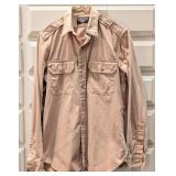 RRL Ralph Lauren Tan Cotton Twil Shirt