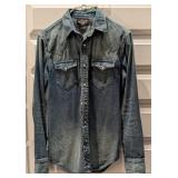 Ralph Lauren Denim Pearl Snap Western Shirt