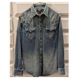 Ralph Lauren Denim Pearl Snap Western Shirt