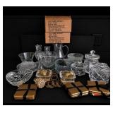 Crystal/ Glass Including Bohemian Crystal, Hoosier