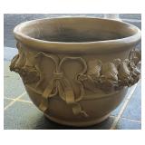 Floral Pottery Planter
