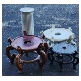 Four Decorative Planter Holders