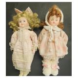 Madame Alexander "Kelly" & Mann Dolls