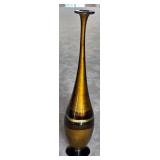Murano-Style Narrow-Necked Vase