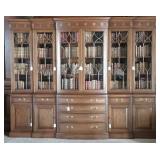Custom Mahogany Bookcase Cabinet Made By Fehrenbac