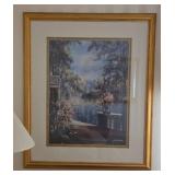 Framed Print Garden Landscape Scene  By Bobby Sike