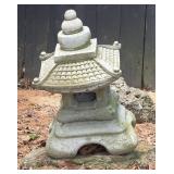 Concrete Pagoda Lantern Garden Ornament