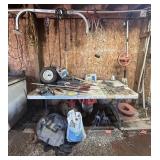 Contents Including Tool Caddy, Hand Tools, Chains,