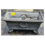 Rectangular Neoclassical-Style Cast Iron Planter