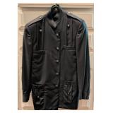 Custom Stefano Ricci Pleated Black MenÕs Suit Jack
