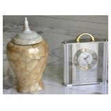 Seiko Quartz Mantel / Desk Clock (Model QQZ188G) &