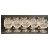 (10) Waterford Cut Crystal Lismore Brandy Snifter