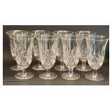 (8) Waterford Cut Crystal Lismore Iced Beverage Gl