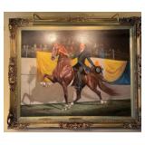 1991 ÒThe Victory PassÓ Oil On Canvas By Helen Hay