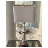 Stacked Crystal Table Lamp