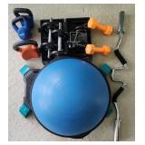 Gym Equipment - Including Free Weights,