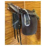 Dark Brown Dressage Saddle